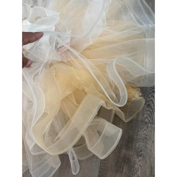 Gorgeous Tulle Princess Birthday Flower Girl Pageant Dress